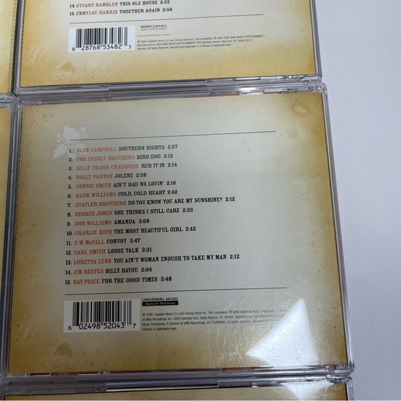 Ralph Emery Country Roads CD Set Western Country Artists 60’s - Picture 12 of 16